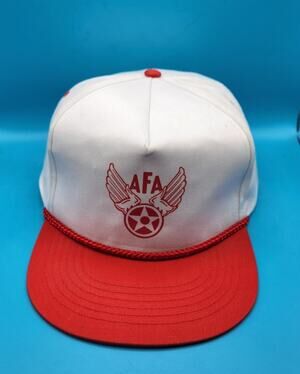 VINTAGE Air Force Association Hat Cap Adjustable Snapback afa